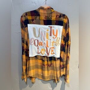 Rad Olive Pride Flannel